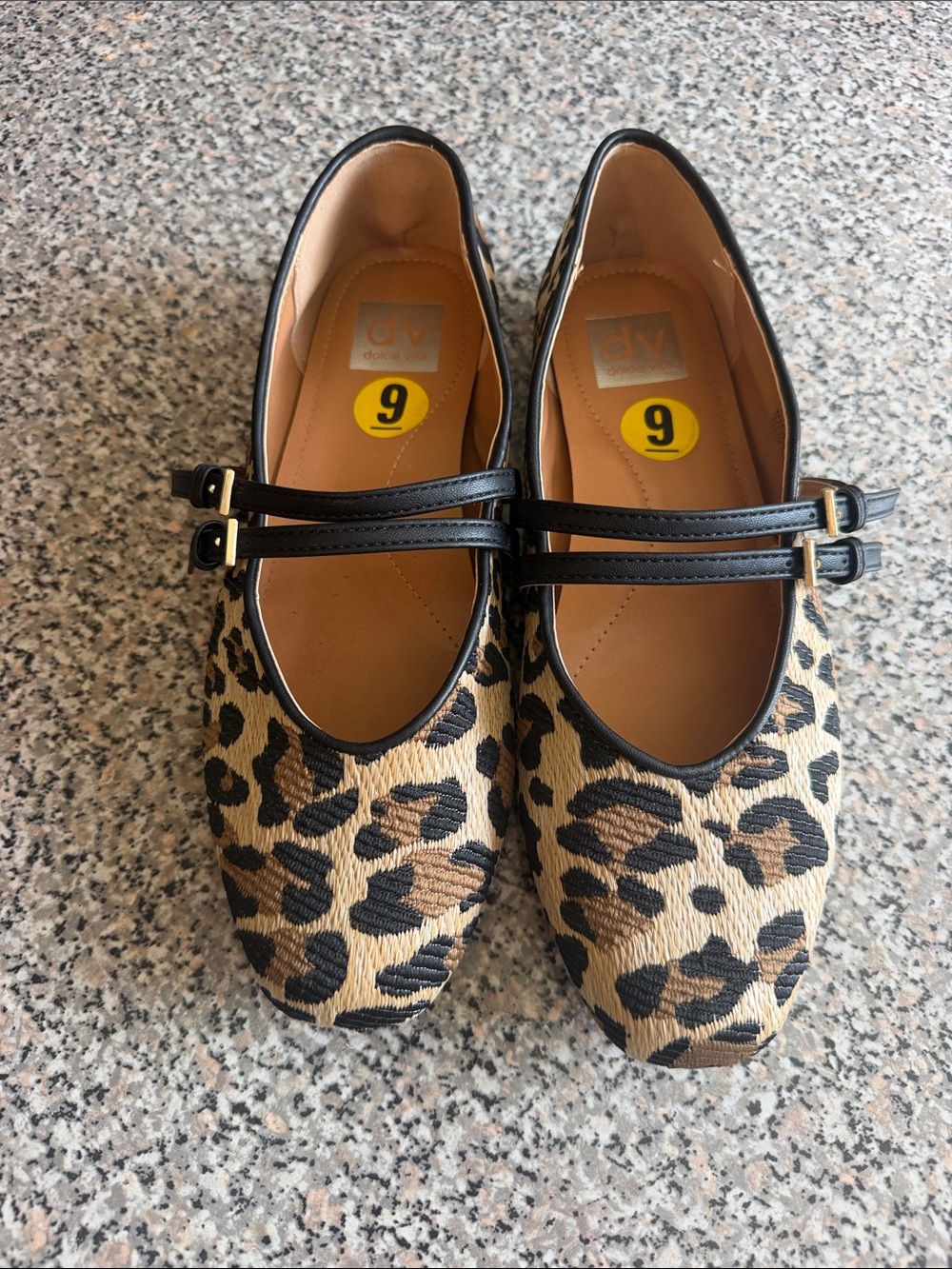 Dolce Vita leopard flats size 9 - Picture 2 of 6